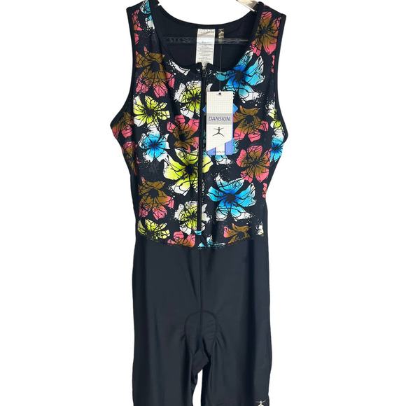 Danskin Pants & Jumpsuits Danskin Womens Large Printed Tri Suit